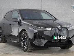 Grey Used 2023 BMW iX M Sport SUV | £53,431 (Fair price)