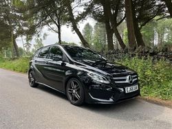 Black Used 2016 Mercedes B200 AMG line MPV | £9,489 (Fair price)