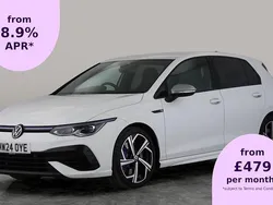White Used 2024 VW Golf VIII R Hatchback | £33,315 (Fair price)