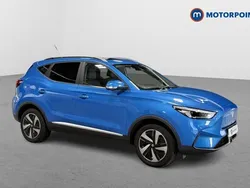 Blue Used 2023 MG ZS Trophy Connect Sedan | £18,799 (Fair price)