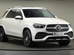 White Used 2022 Mercedes GLE400 AMG line SUV | £49,050 (Super price)