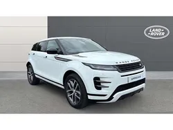 White Used 2025 Land Rover Range Rover evoque SE Dynamic SUV | £41,470