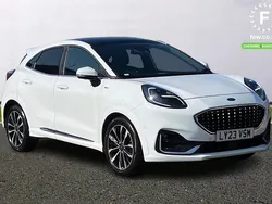 White Used 2023 Ford Puma ST-Line Hatchback | £17,099 (Fair price)