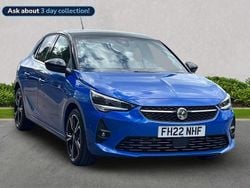 Blue Used 2022 Vauxhall Corsa Ultimate Hatchback | £13,949 (Fair price)
