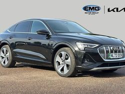 Black Used 2022 Audi e-tron Sportback S-Line SUV | £24,295 (Super price)