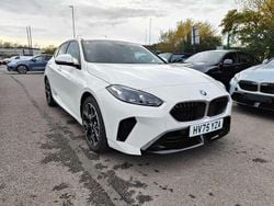 White New 2025 BMW 120 M Sport Hatchback | £31,562 (Fair price)