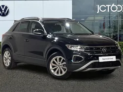 Black New 2024 VW T-Roc Match SUV | £27,024 (Good price)