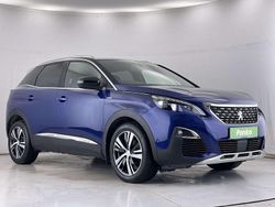 Blue Used 2018 Peugeot 3008 GT-line SUV | £13,500 (Fair price)