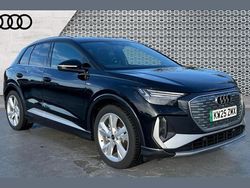 Black Used 2025 Audi Q4 e-tron S-Line SUV | £35,119 (Super price)