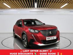 Red Used 2022 Peugeot 2008 Allure+ SUV | £14,149 (Fair price)