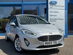 Silver Used 2020 Ford Fiesta Titanium Hatchback | £13,495 (Fair price)