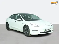White Used 2021 Tesla Model 3 Long Range Sedan | £21,895 (Fair price)