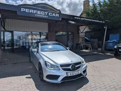 Silver Used 2013 Mercedes E350 AMG Cabriolet | £8,195 (Fair price)