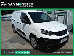 White Used 2021 Peugeot Partner MPV | £11,199 (Fair price)