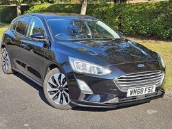 Black Used 2018 Ford Focus Zetec Hatchback | £6,990 (A bit pricey)