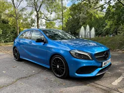 Blue Used 2017 Mercedes A200 AMG Line Premium Hatchback | £11,295 (Fair price)