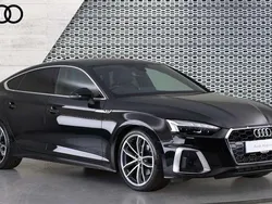 Black Used 2022 Audi A5 Sportback S-Line Hatchback | £26,084 (Good price)