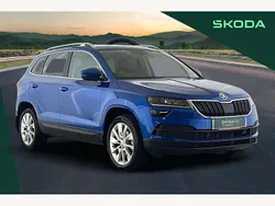 Blue Used 2021 Skoda Karoq SE L SUV | £21,390 (Fair price)