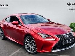 Sonic red Used 2018 Lexus RC300h Sport Line Coupe | £24,926 (A bit pricey)