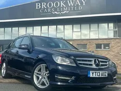 Blue Used 2013 Mercedes C220 AMG Estate | £4,490 (Good price)