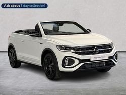 White New 2025 VW T-Roc Cabriolet R-line Cabriolet | £34,499 (Super price)