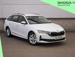 Moon white metallic New 2024 Skoda Octavia SE Technology Estate | £22,495 (Fair price)