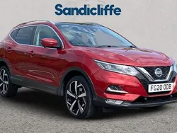 Red Used 2018 Nissan Qashqai Tekna SUV | £15,981 (Expensive)