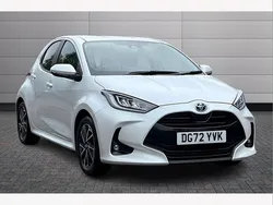 White Used 2022 Toyota Yaris Hybrid Design Hatchback | £16,770 (Fair price)