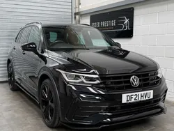 Black Used 2021 VW Tiguan R-line SUV | £20,408 (Super price)