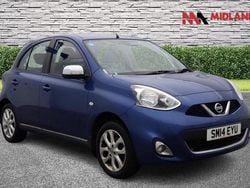 Blue Used 2014 Nissan Micra Acenta Hatchback | £4,000 (Fair price)