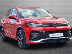 Persimmon red Used 2024 VW Tiguan R-line SUV | £31,495 (Fair price)