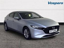 Silver Used 2020 Mazda 3 Hatchback | £14,950 (Fair price)