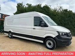 White Used 2023 VW Crafter Trendline Van | £26,450 (Expensive)