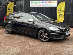 Black Used 2017 Volvo V40 R-Design Pro Hatchback | £5,945 (Fair price)