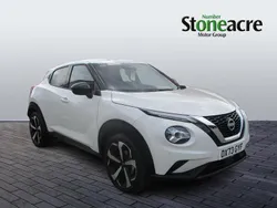 White Used 2024 Nissan Juke Tekna SUV | £17,650 (Fair price)