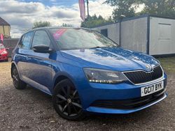 Blue Used 2017 Skoda Fabia Colour Edition Hatchback | £5,794 (Fair price)