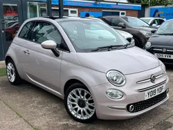 Pink Used 2019 Fiat 500 Star Hatchback | £7,280 (Fair price)