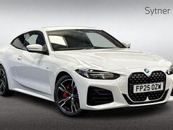 White Used 2025 BMW 420 M Sport Coupe | £38,500 (Good price)