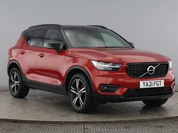 Fusion red Used 2021 Volvo XC40 Pro SUV | £25,990 (Good price)
