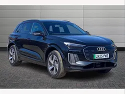 Mythos black Used 2025 Audi Q6 e-tron S-Line SUV | £58,895 (Super price)