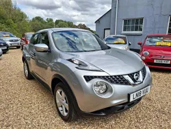 Blade silver metallic Used 2018 Nissan Juke S SUV | £6,795 (Good price)