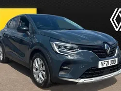 Blue Used 2021 Renault Captur Iconic SUV | £11,083 (Fair price)