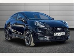 Black Used 2025 Ford Puma ST-Line X SUV | £21,695 (Expensive)