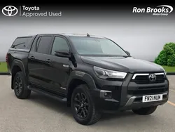 Black Used 2021 Toyota HiLux Pickup | £33,500 (Fair price)