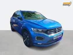 Blue Used 2019 VW T-Roc R-line SUV | £17,895 (Good price)