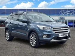 Blue Used 2019 Ford Kuga Titanium X SUV | £16,495 (Fair price)