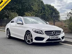 White Used 2017 Mercedes C250 AMG line Sedan | £13,995 (Good price)