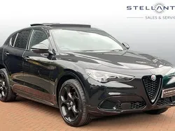 Black Used 2023 Alfa Romeo Stelvio Competizione SUV | £41,995