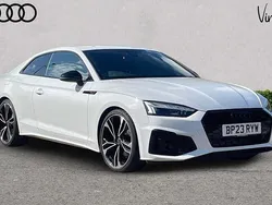 White Used 2023 Audi A5 Black Edition Coupe | £28,514 (Fair price)