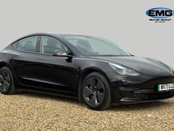 Black Used 2021 Tesla Model 3 Long Range AWD Sedan | £20,395 (Fair price)